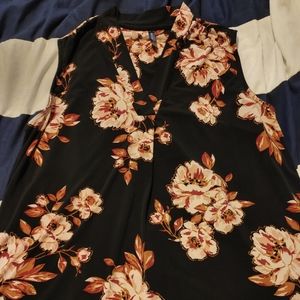 Massini sleeveless top, size 1x